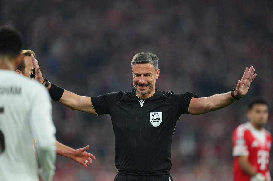 Vincic apitou Real x Bayern na Champions