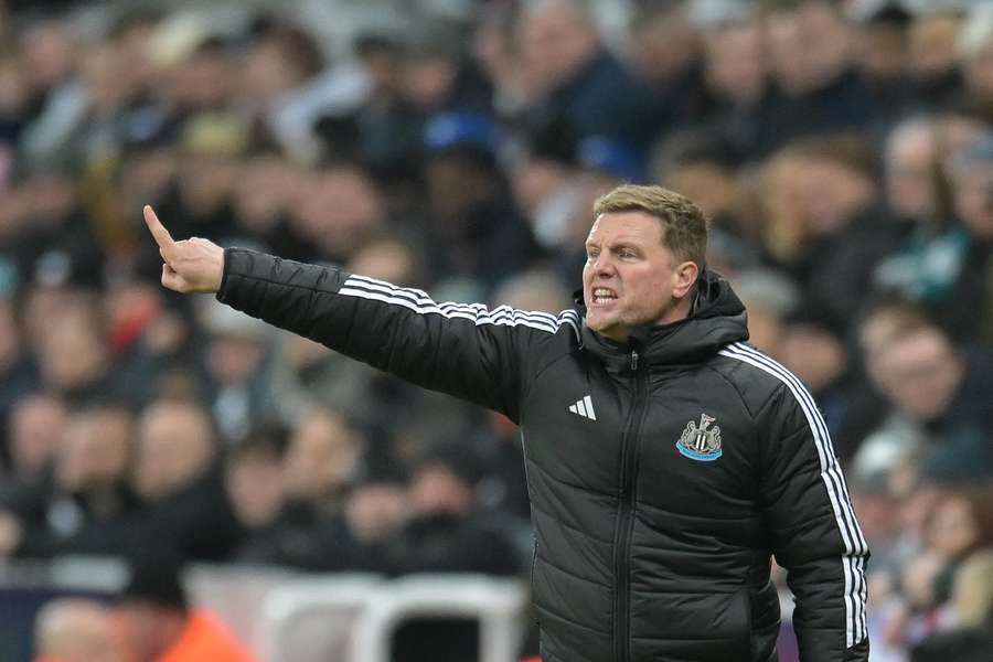Eddie Howe, treinador do Newcastle Eddie Howe, treinador do Newcastle