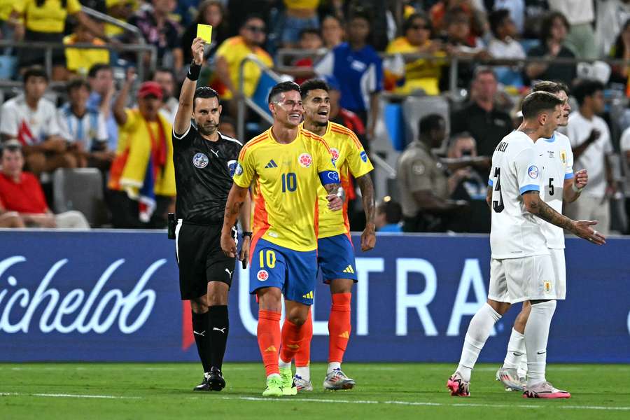 James Rodríguez y Luis Díaz 