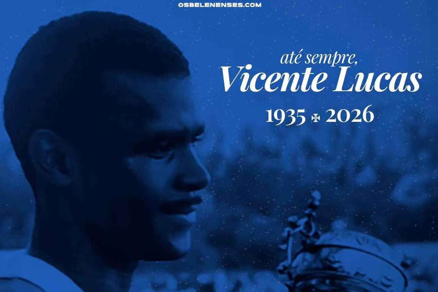 Morreu Vicente Lucas, ex-internacional português, aos 90 anos