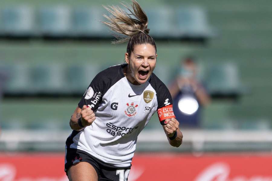 Gabi Zanotti fez o primeiro gol do Corinthians na Libertadores 2025