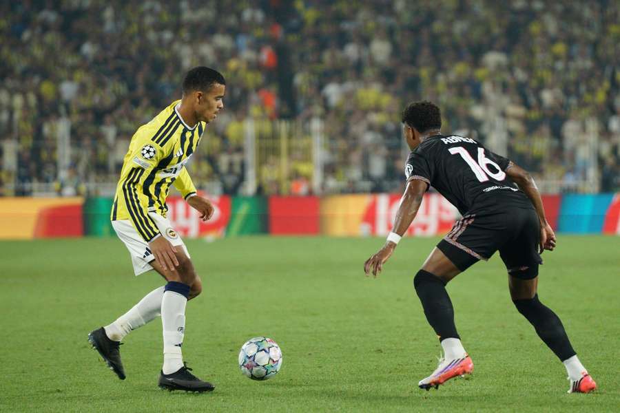 Greenwood's (L) goal was only enough for a draw
