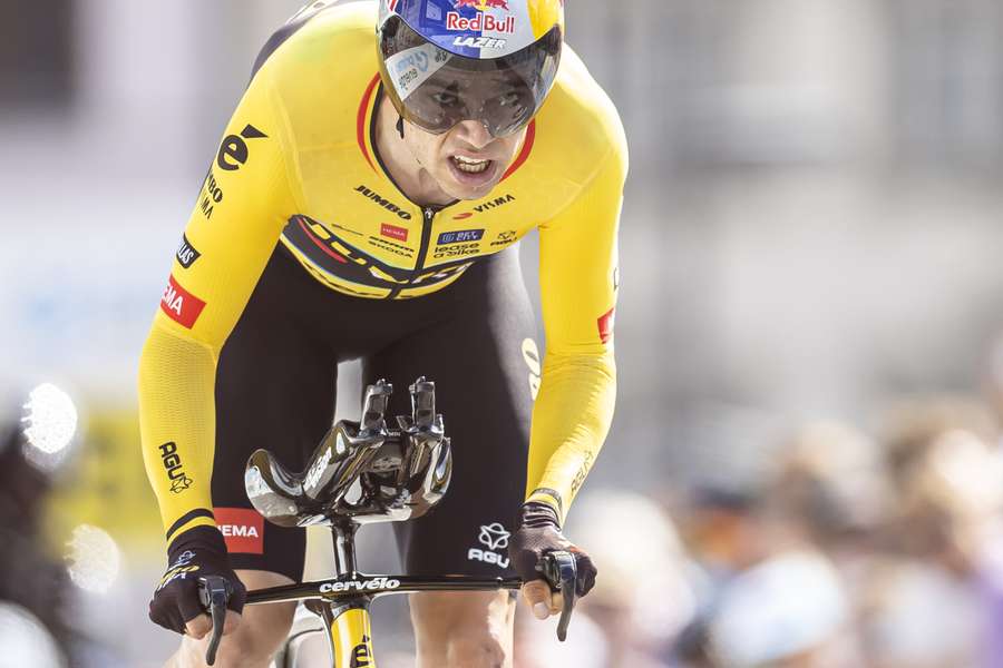 Wout van Aert neemt niemand iets kwalijk dat hij zondag naast de zege greep in de tweede etappe van de Tour de France