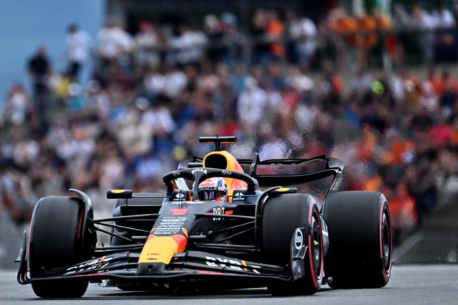 La Red Bull di Verstappen