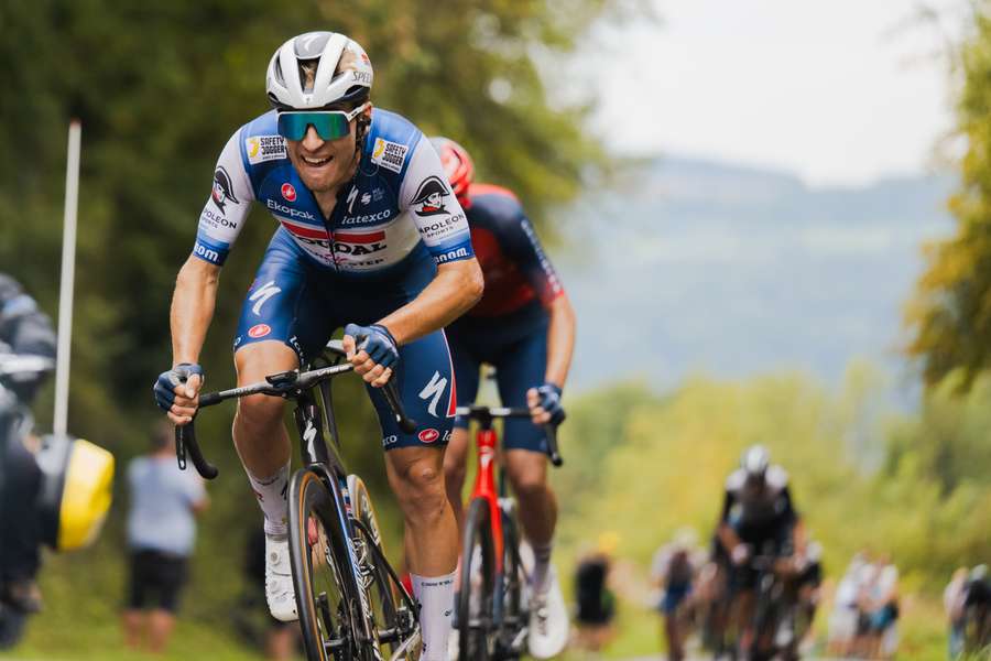 Ilan van Wilder har haft et par flotte måneder først med etapesejr og samlet sejr i Deutschland Tour og nu en flot sejr i Tre Valli Varesine.