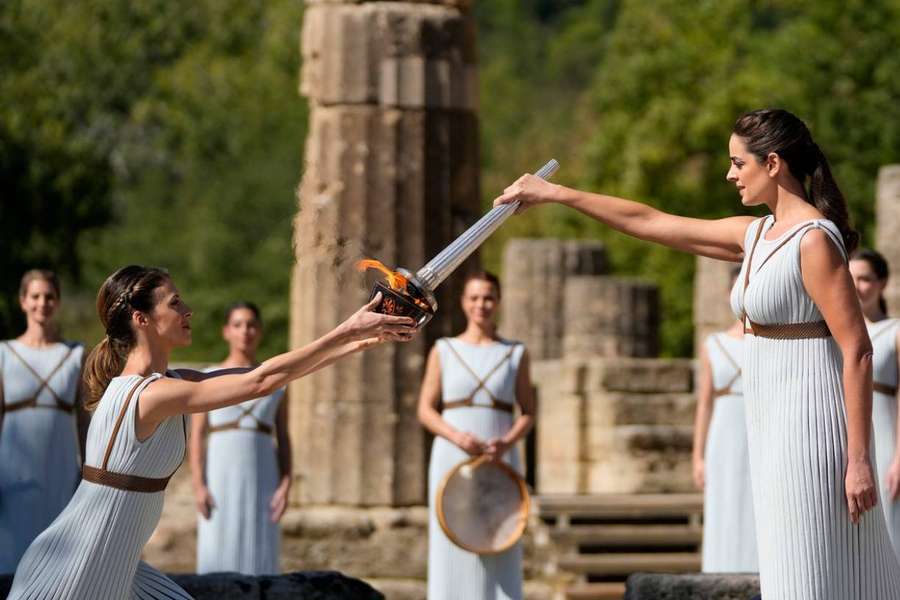 The Olympic flame will be lit in Olympia, Greece, before it arrives in Paris for the start of the Torch Relay