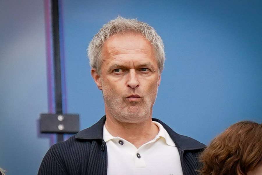Christian Wück beim DFB-Pokalfinale der Frauen. Christian Wück beim DFB-Pokalfinale der Frauen.