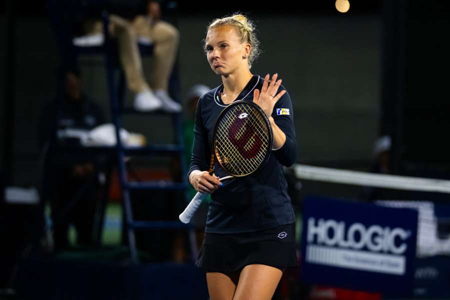 Kateřina Siniaková si zahraje o čtvrtfinále.