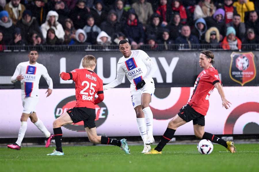 Ani Mbappé proti Rennes na ihrisku nič nevymyslel.