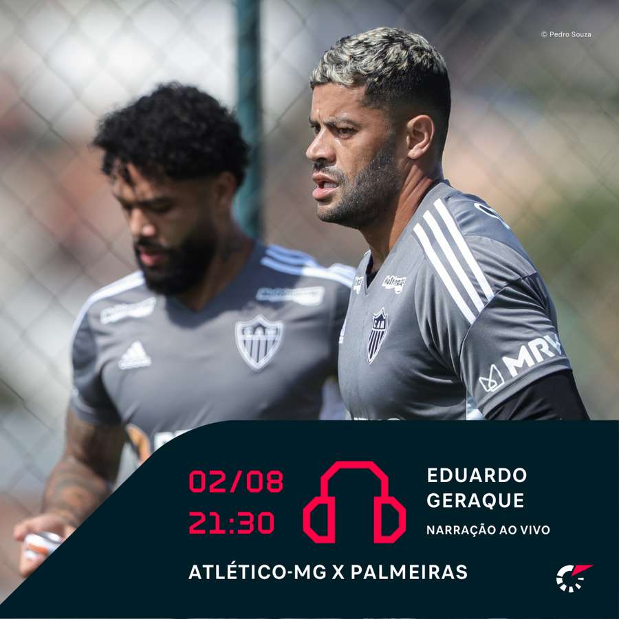 Atlético-MG tem jogo decisivo contra o Palmeiras