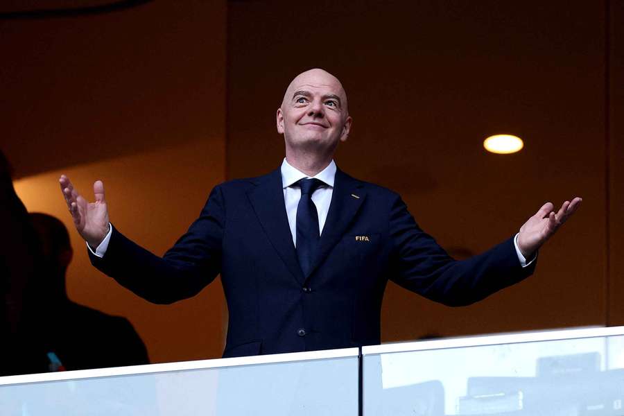 Prezident FIFA Gianni Infantino