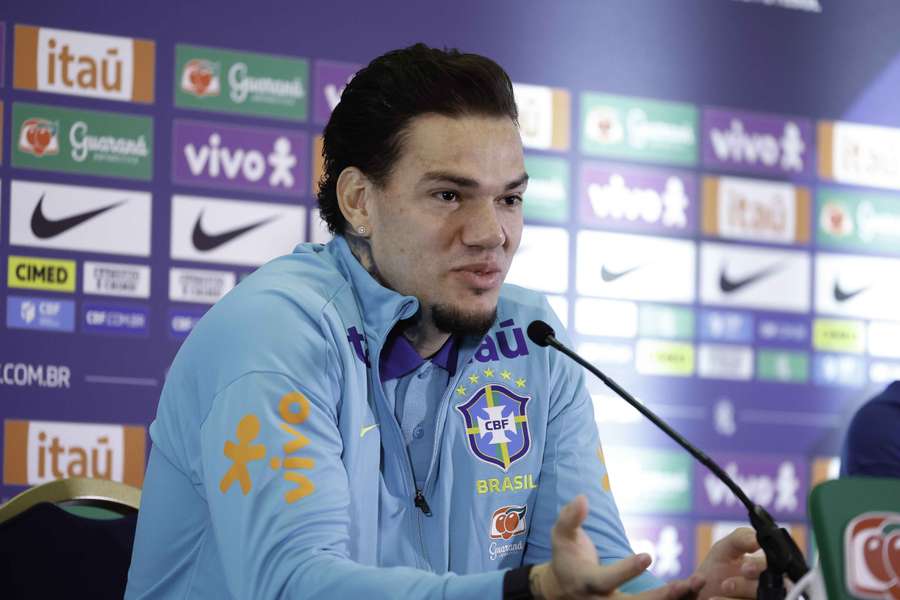 Ederson, goleiro da Seleção Brasileira Ederson, goleiro da Seleção Brasileira