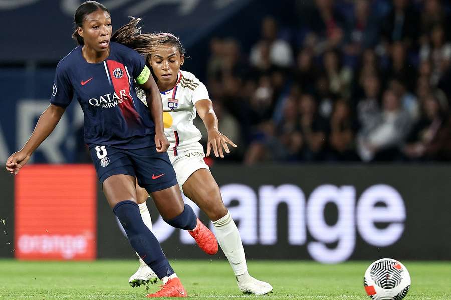 Grace Geyoro contre Lyon.