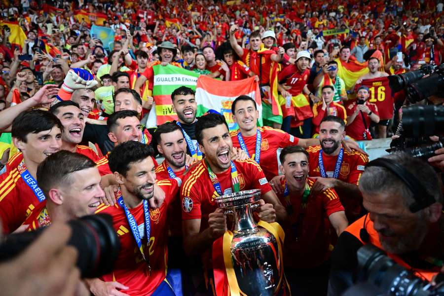 España celebra la Euro