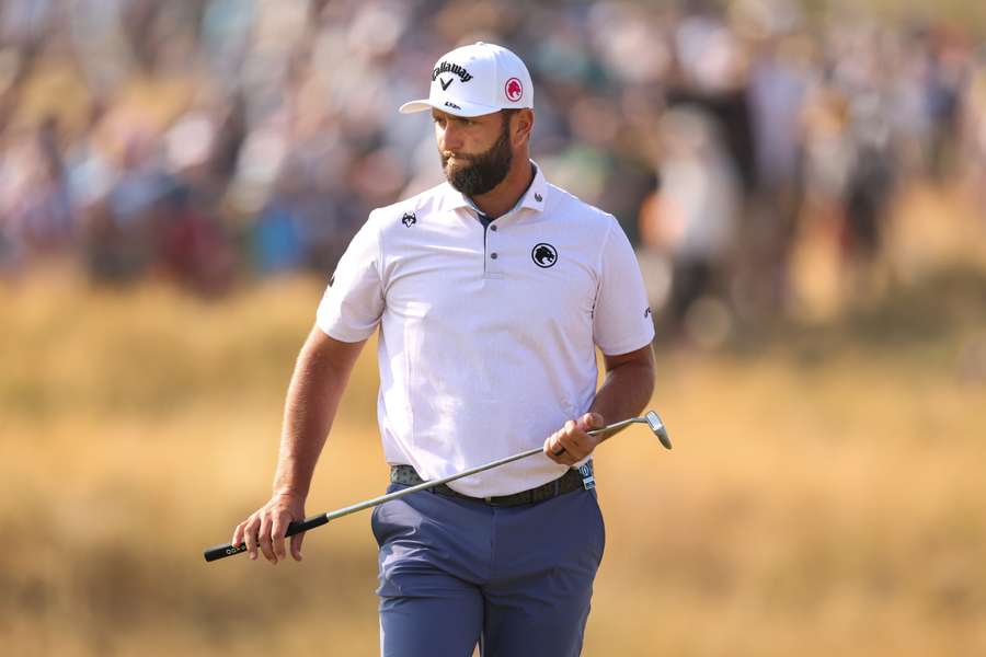 Jon Rahm was warned for throwing a club