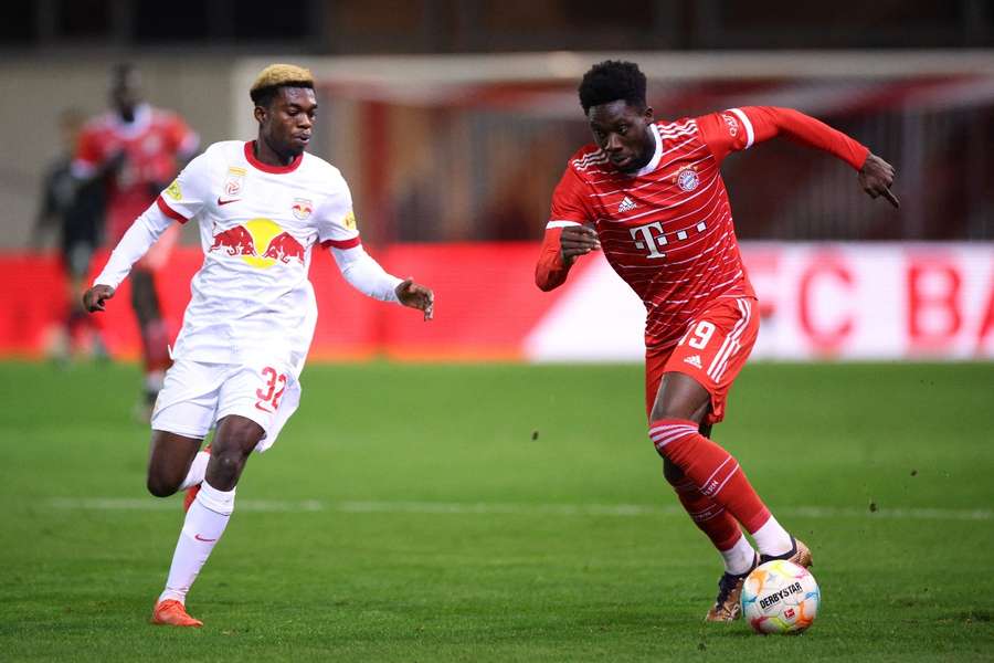 Amankwah challenges Alphonso Davies