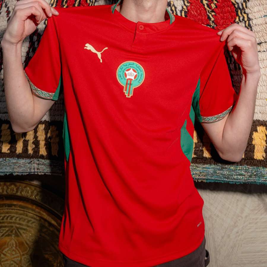 Morocco's starting shirt