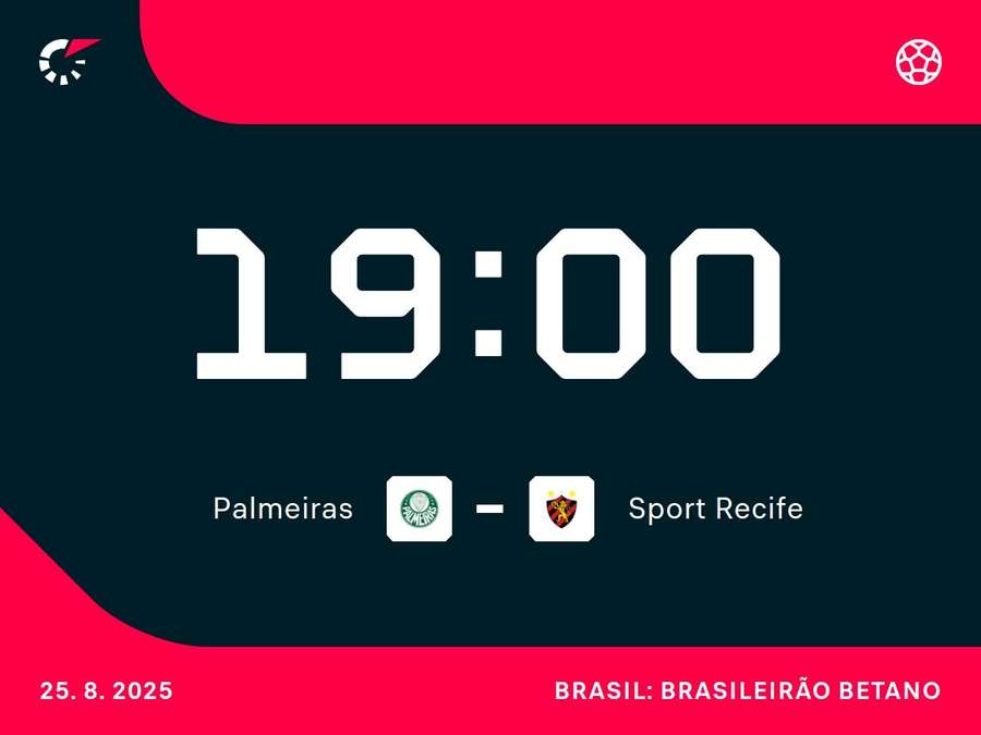 Sport tem parada torta contra o Palmeiras