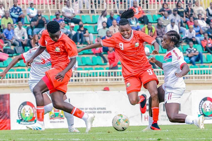 Kenya seal Gambia double to qualify for second WAFCON in Morocco Kenya seal Gambia double to qualify for second WAFCON in Morocco