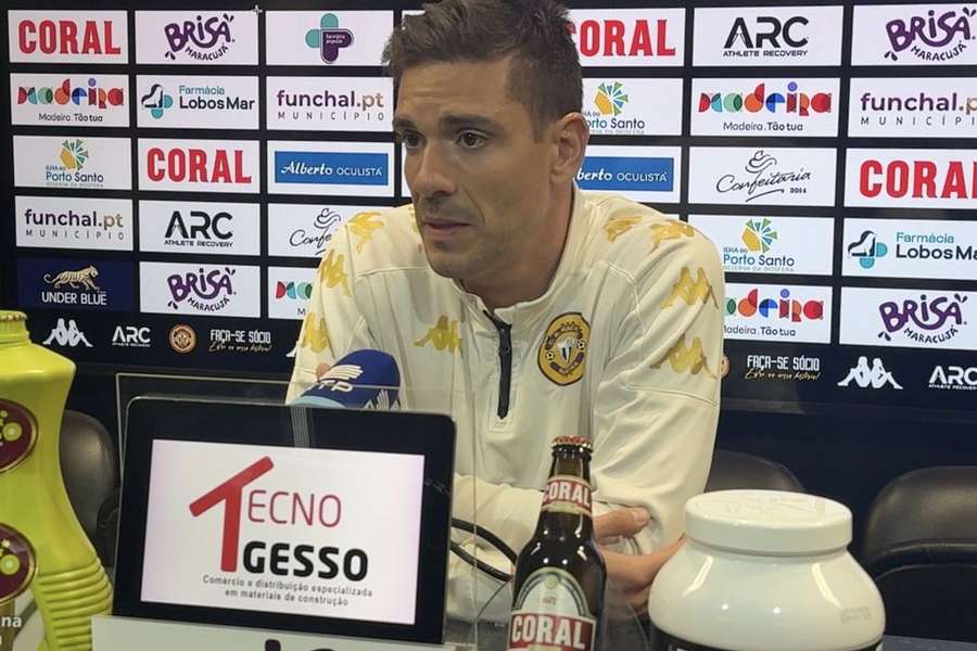 Tiago Margarido, treinador do Nacional