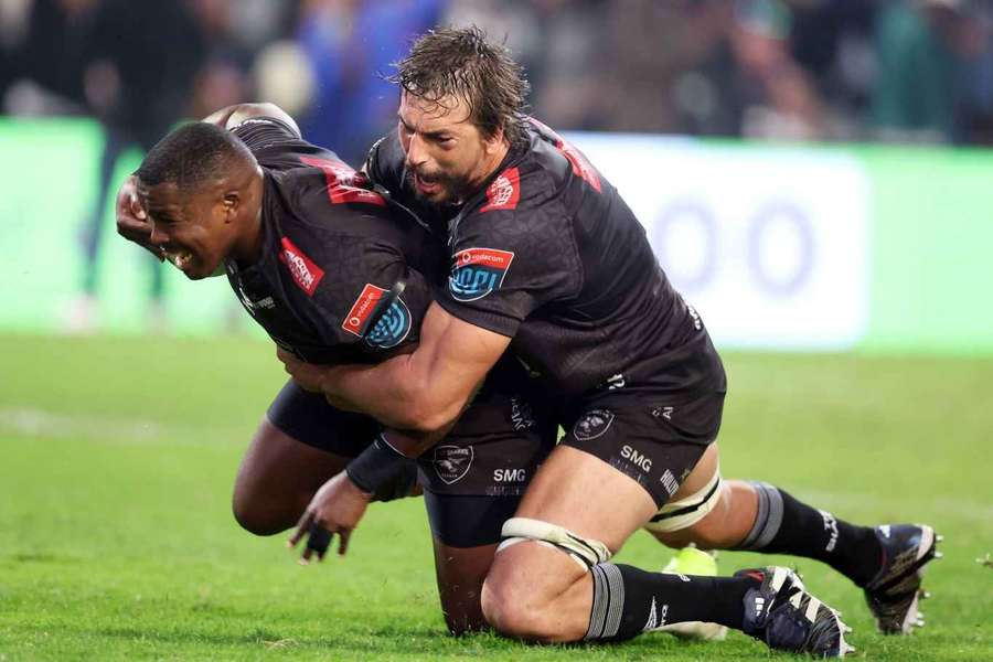 The Sharks thought they had clinched it with a late try