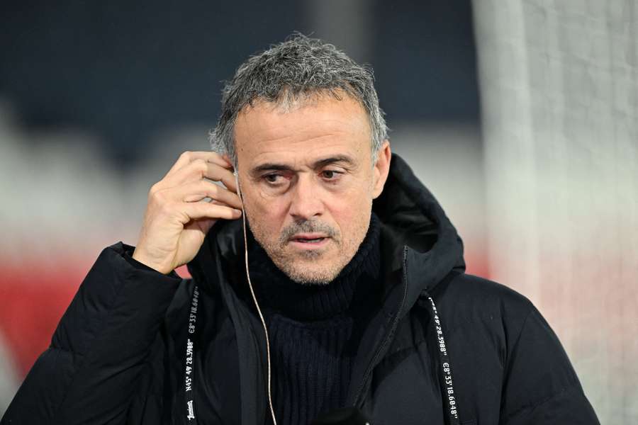 Luis Enrique was impressed with his PSG side.