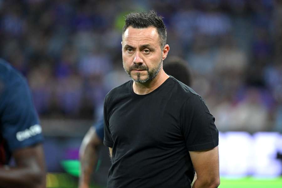 Marseille manager Roberto De Zerbi