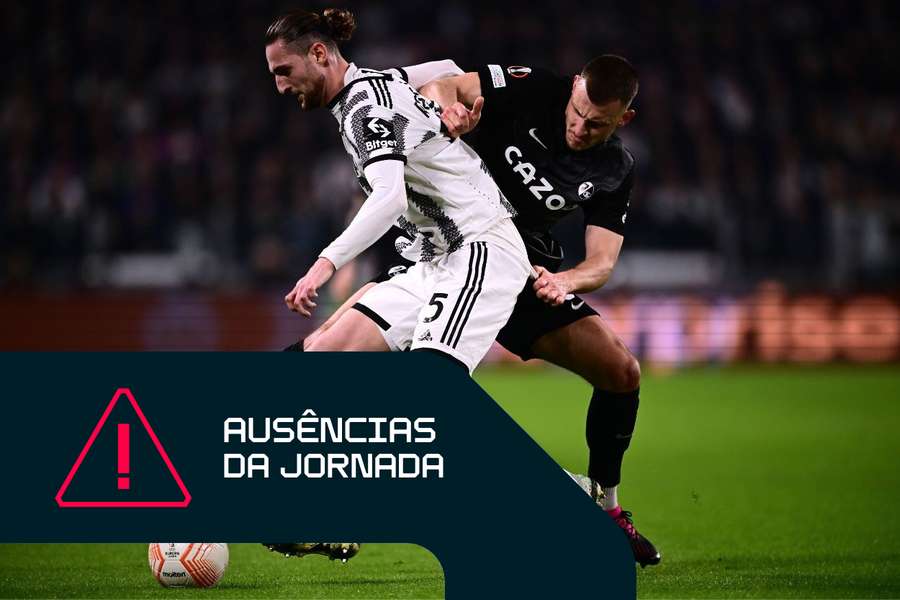 Todos os ausentes dos jogos do fim de semana da Serie A