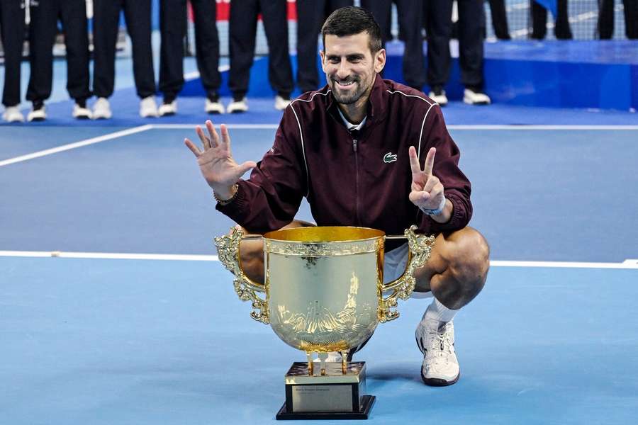 Novak Djokovič získal titul už v 21. sezonách v řadě. Novak Djokovič získal titul už v 21. sezonách v řadě.