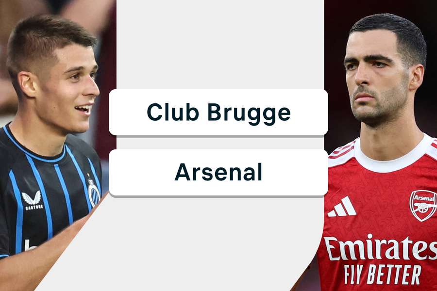Club Brugge x Arsenal Club Brugge x Arsenal