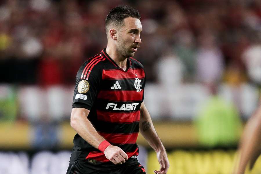 Léo Pereira durante estreia do Flamengo na Copa do Mundo de Clubes da FIFA