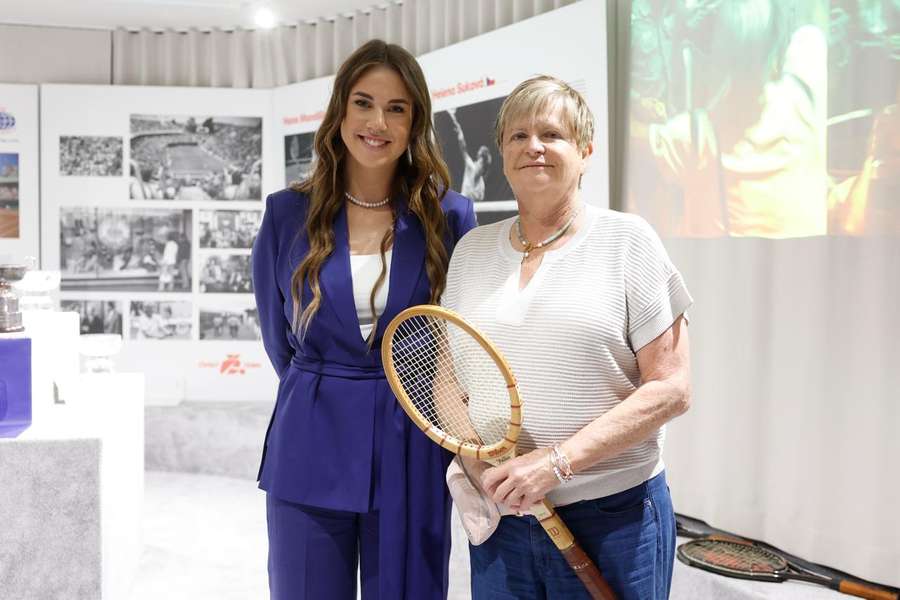 Linda Nosková a Hana Mandlíková.