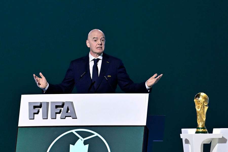 FIFA president Gianni Infantino