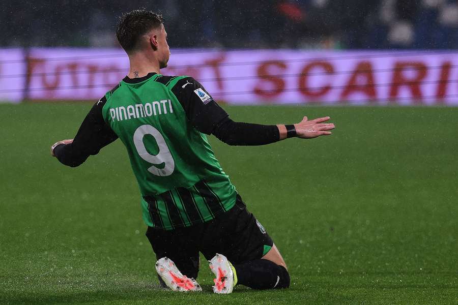 Sassuolo's Andrea Pinamonti scored the game's only goal