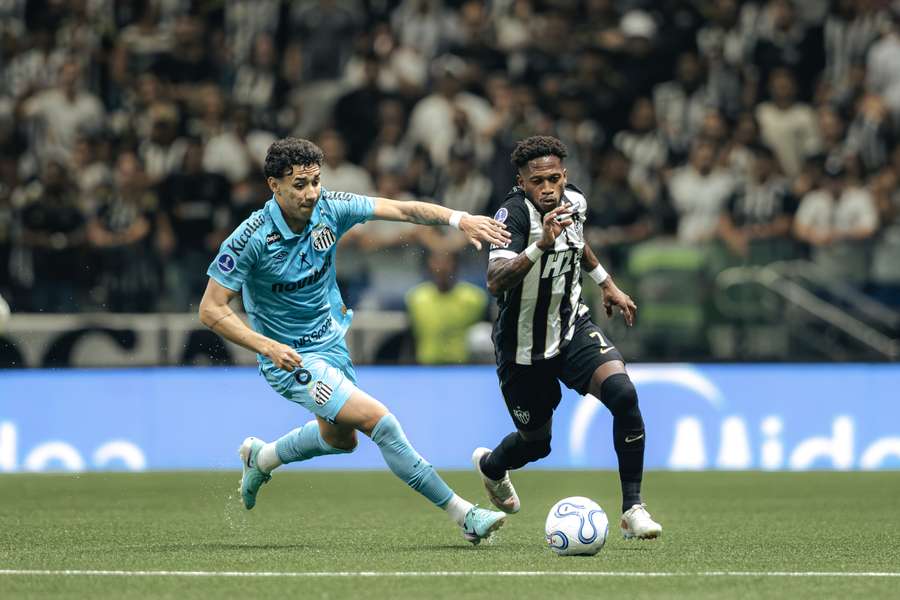 Atlético-MG e Santos fizeram um grande jogo de futebol Atlético-MG e Santos fizeram um grande jogo de futebol