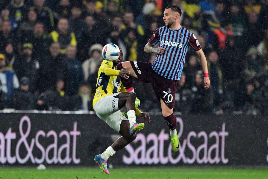 Denis Drăguș în acțiune pentru Trabzonspor