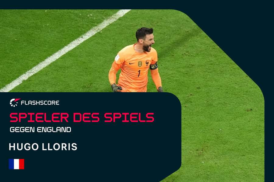 Spieler des Spiels: Hugo Lloris