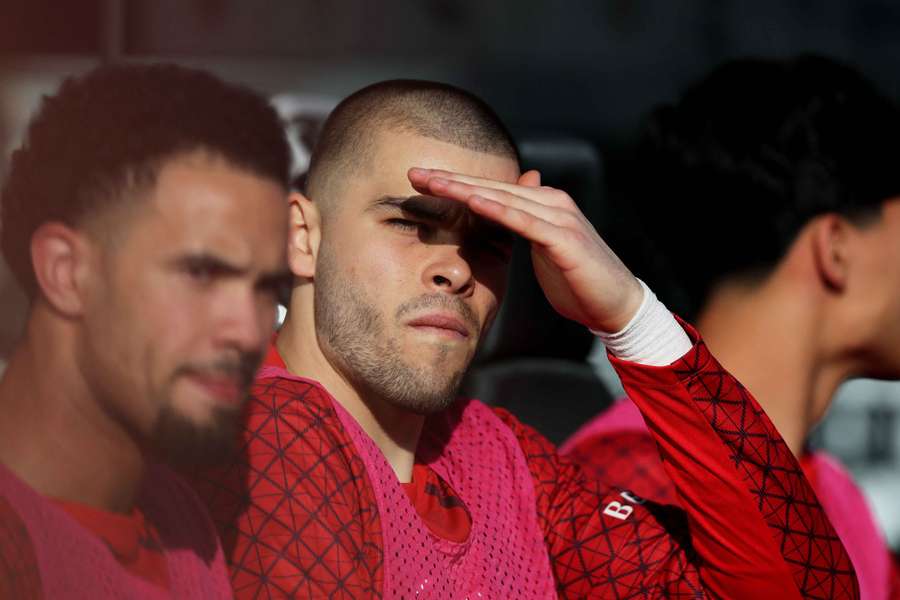 Lucas Chevalier à Angers, la semaine dernière.