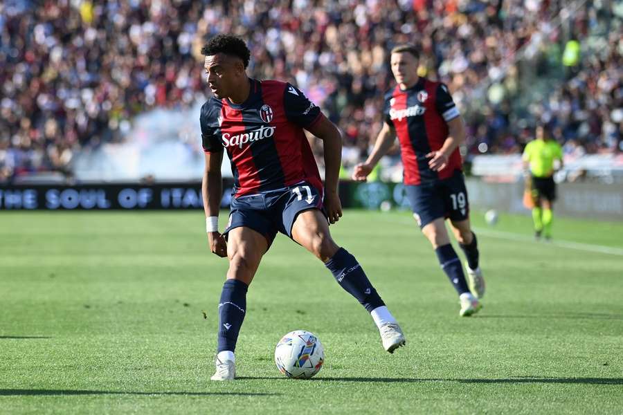 Dan Ndoye, extremo suíço do Bolonha
