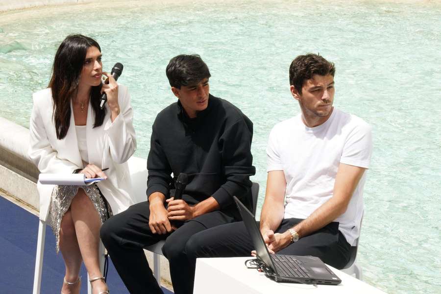 Cinà e Draper aspettando il sorteggio