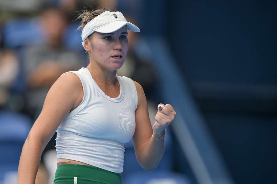 Sofia Kenin esta manhã