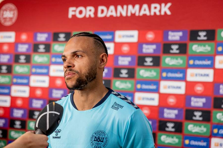 Det er ikke sikkert, at Martin Braithwaite følger med sin klub ned i den næstbedste række.