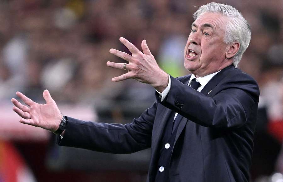 Carlo Ancelotti pode terminar a temporada sem nenhuma conquista