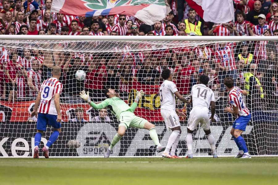 Atletico überwindet Courtois fünf Mal.