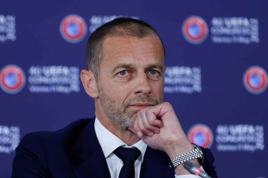Ceferin has been UEFA president since 2016