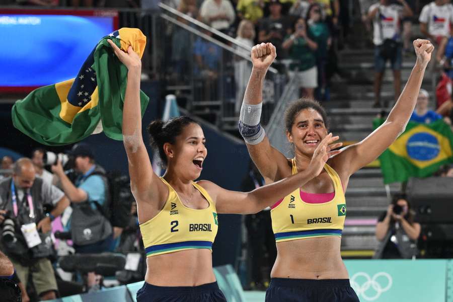 Ana Patrícia e Duda foram as responsáveis por fazer o Brasil voltar a medalhar no vôlei de praia 