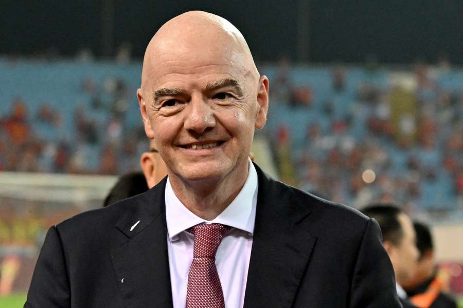 FIFA chief Gianni Infantino FIFA chief Gianni Infantino