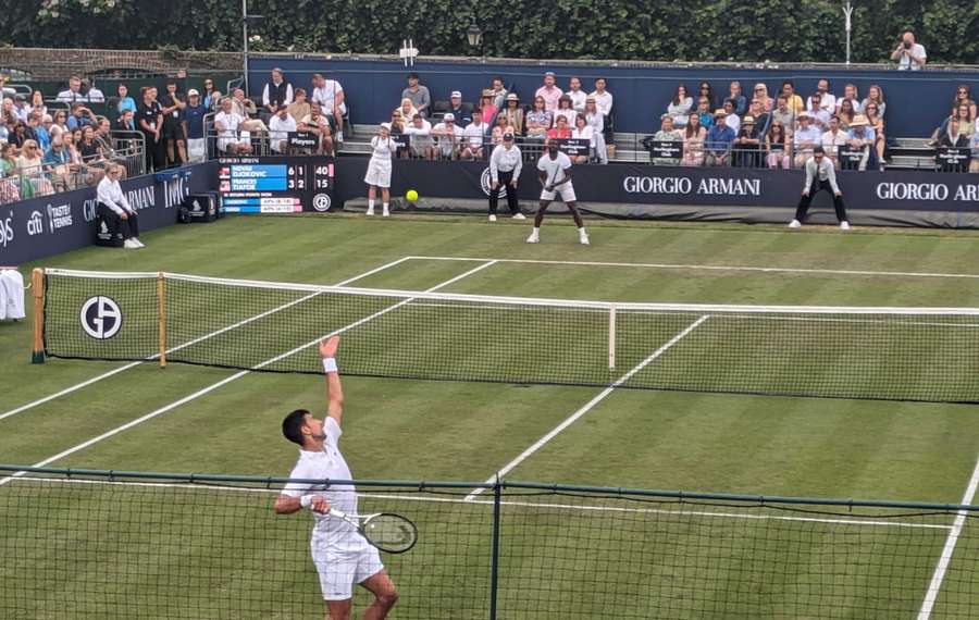 Djokovic vs. Tiafoe