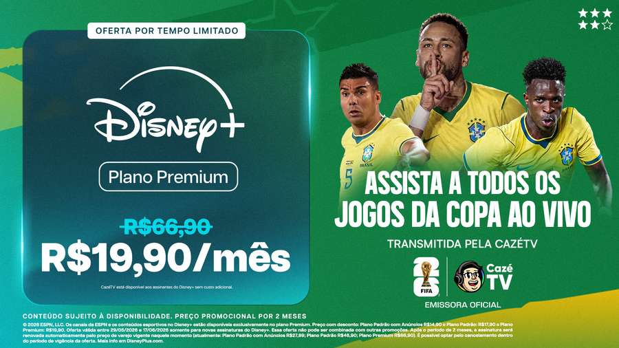 Assine Disney+ para acompanhar ao vivo todos os jogos da Copa Assine Disney+ para acompanhar ao vivo todos os jogos da Copa