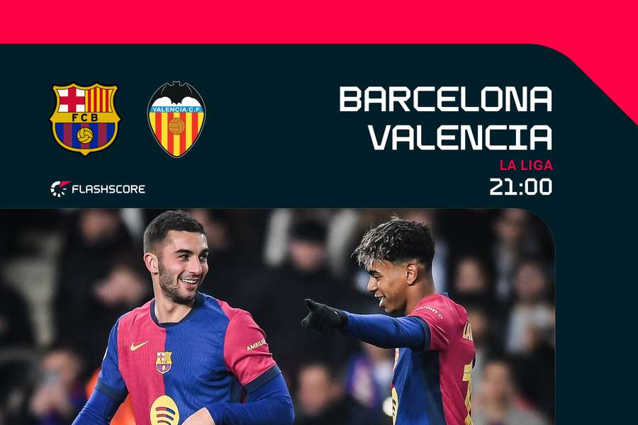 Barça y Valencia se citan en Montjuïc.